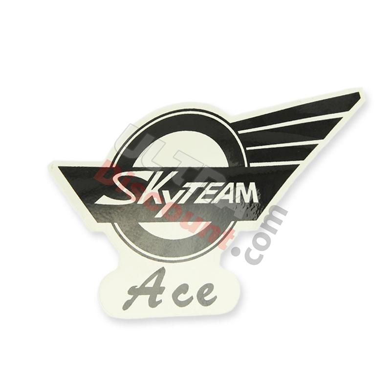 SkyTeam Ace sticker for Ace tank (left), Spare Parts Ace Skyteam
