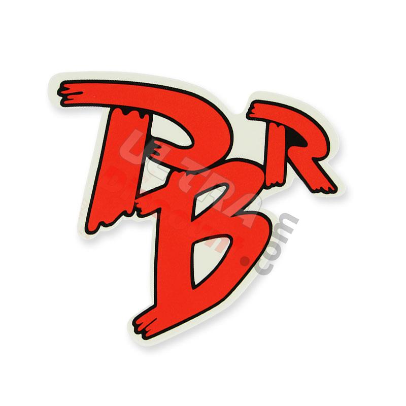 PBR sticker for Skyteam PBR (red-black), PBR Skyteam ZB Honda Spare Parts