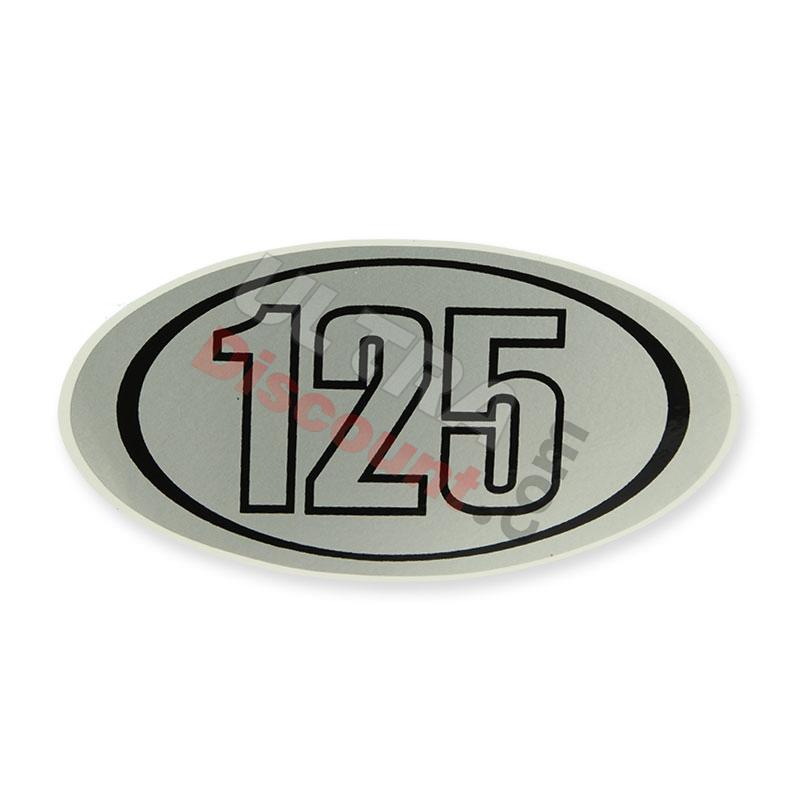 125cc sticker for Skymini (gray-black), Monkey - Gorilla Spare Parts