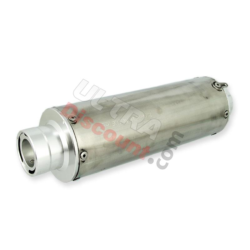 Chrome exhaust silencer for Skyteam Cobra 125cc, Spare Part Cobra Skyteam Chrome exhaust silencer for Skyteam Cobra 125cc, Spare Part Cobra Skyteam
