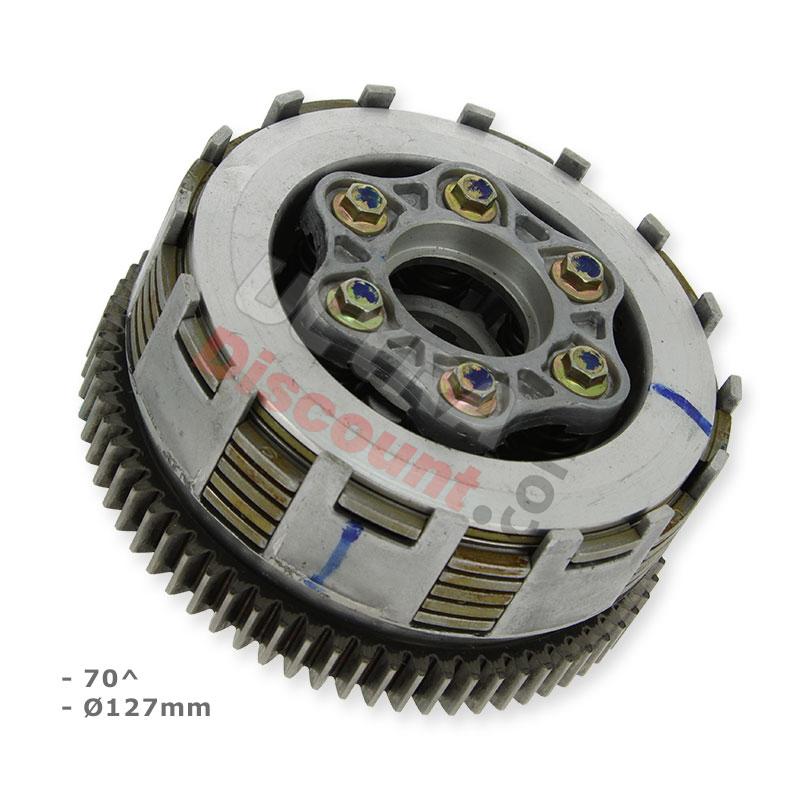 Clutch for Dirt Bike 250cc, Type 4, Dirt Bike Spare Parts