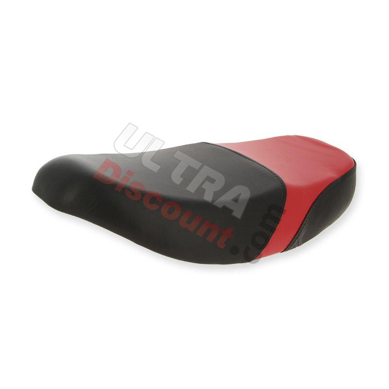 saddle 2 seater for Citycoco scooter Black and red, Citycoco spare parts