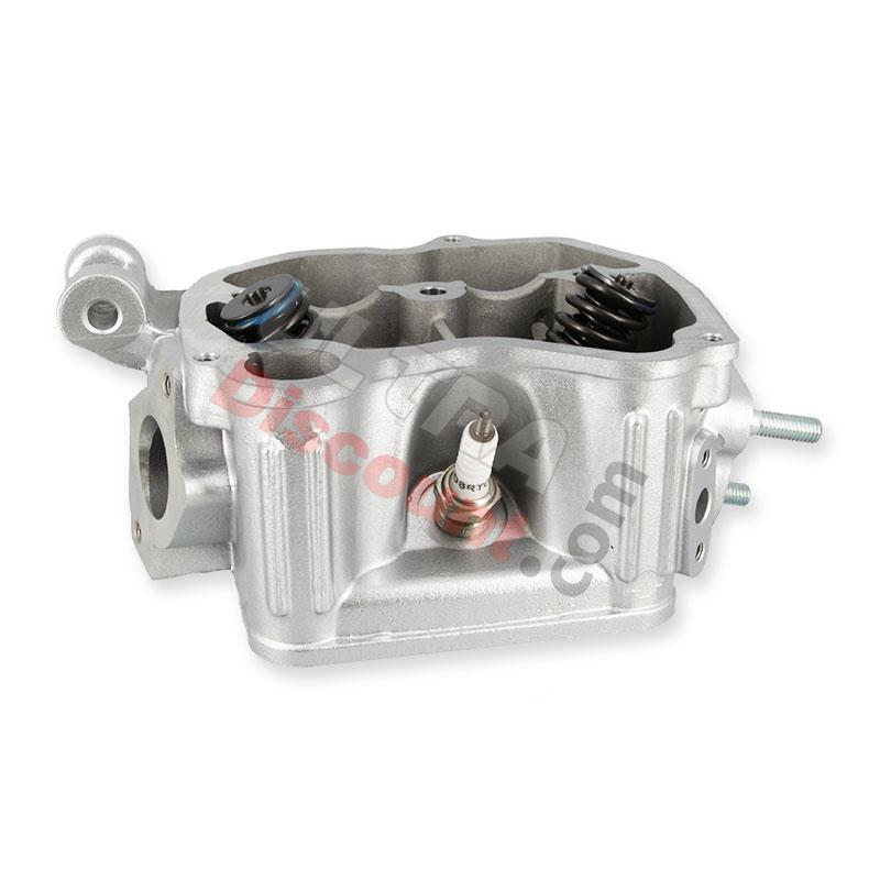 Cylinder Head with valves for ATV Bashan Quad 250cc (Silver, BS250S-11), Bashan Parts ATV 250cc BS250S11