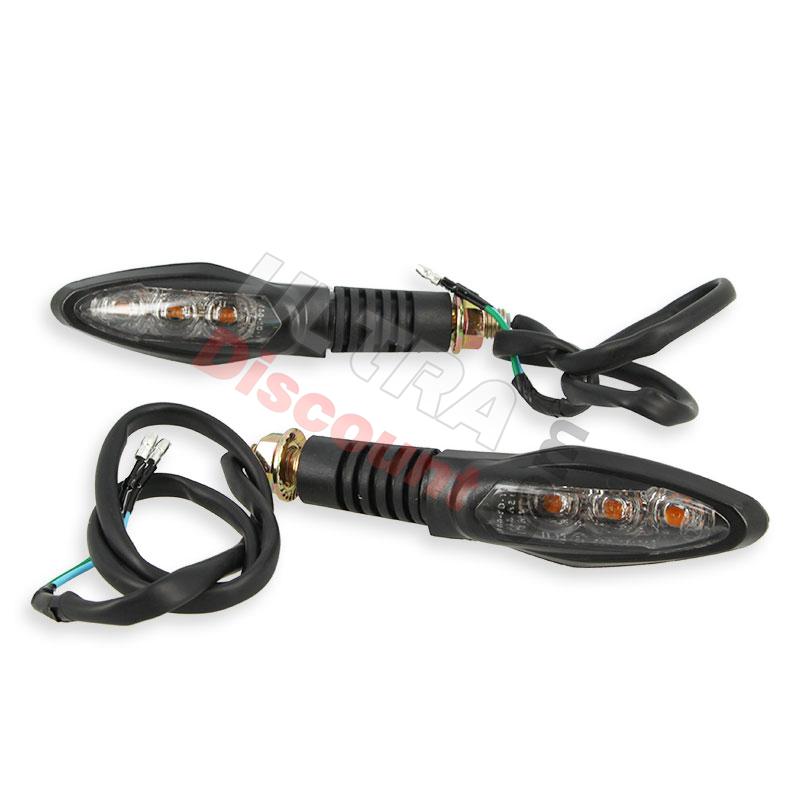 Pair of LED indicators for Jonway 50cc YY50QT-28A, Jonway Scooter Parts