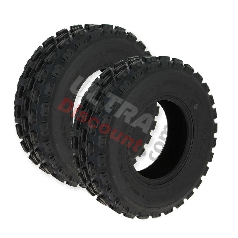 Pair of Front Tires for Shineray 200, Spare parts Shineray 200 ST9