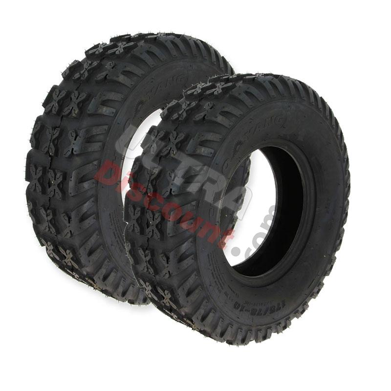 Pair of Front Tires for Chinese ATV (type3), 200cc Chinese ATV Parts