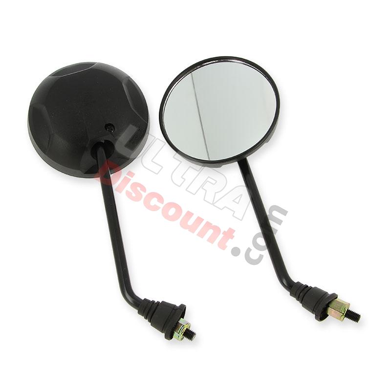 Pair of mirrors for Citycoco scooter - Black (type2), Citycoco spare parts