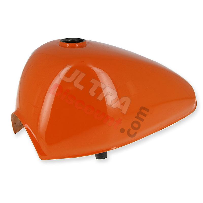 Fuel Tank for Monkey-Lemans 50cc ~ 125cc (Orange Red), Monkey - Gorilla Spare Parts