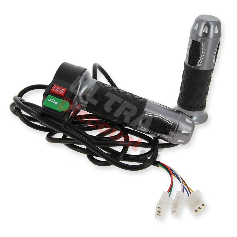 Electric Throttle Grip Kit Citycoco (Alu) type5, Citycoco spare parts Electric Throttle Grip Kit Citycoco (Alu) type5, Citycoco spare parts