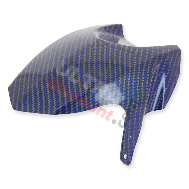 Front Mudguard for Pocket blata MT4 - carbon Blue, Parts Pocket Blata MT4 Front Mudguard for Pocket blata MT4 - carbon Blue, Parts Pocket Blata MT4
