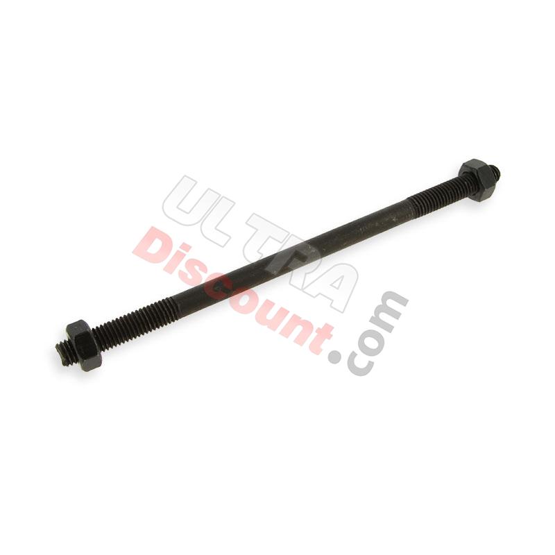 Front Wheel Axle + Nuts American steps for Pocket Bike - 190mm type2, Pocket Bike Spare Parts