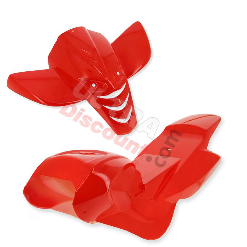 Fairing for ATV Pocket Quad type 4 Red, Pocket Quad Spare Parts Fairing for ATV Pocket Quad type 4 Red, Pocket Quad Spare Parts