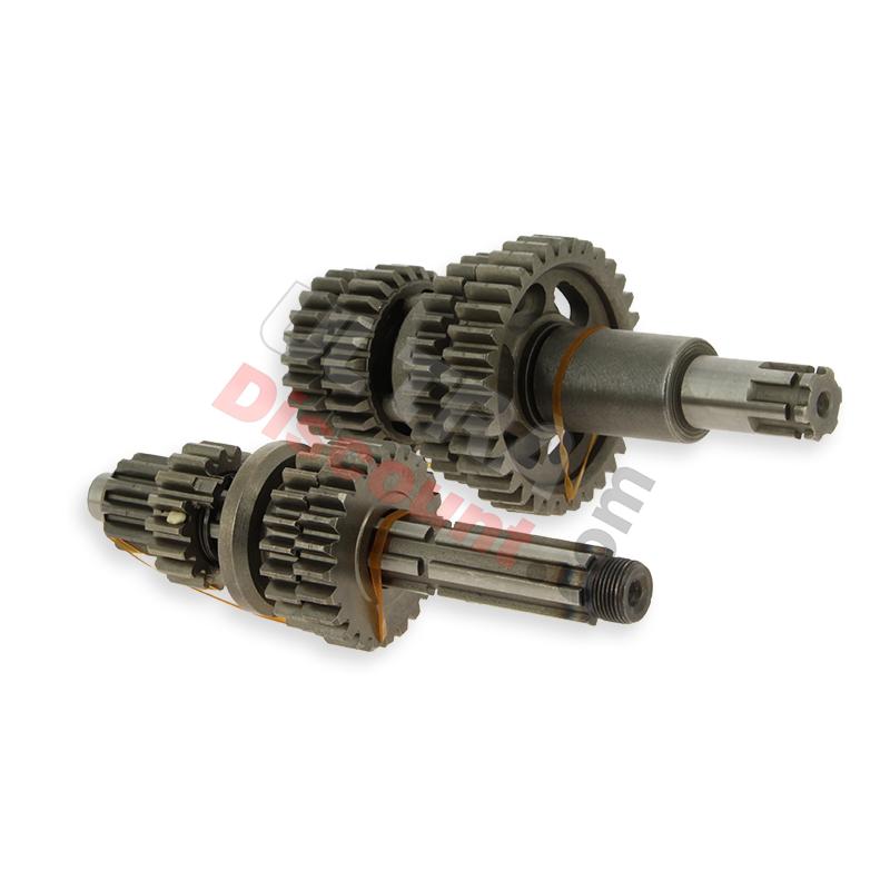 Main and counter Shaft for engine 50-125cc Trex Skyteam, Trex Spare Parts Skyteam Main and counter Shaft for engine 50-125cc Trex Skyteam, Trex Spare Parts Skyteam