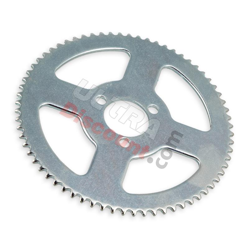 68 Tooth Reinforced Rear Sprocket (small pitch) - ALU, Pocket Bike Spare Parts 68 Tooth Reinforced Rear Sprocket (small pitch) - ALU, Pocket Bike Spare Parts