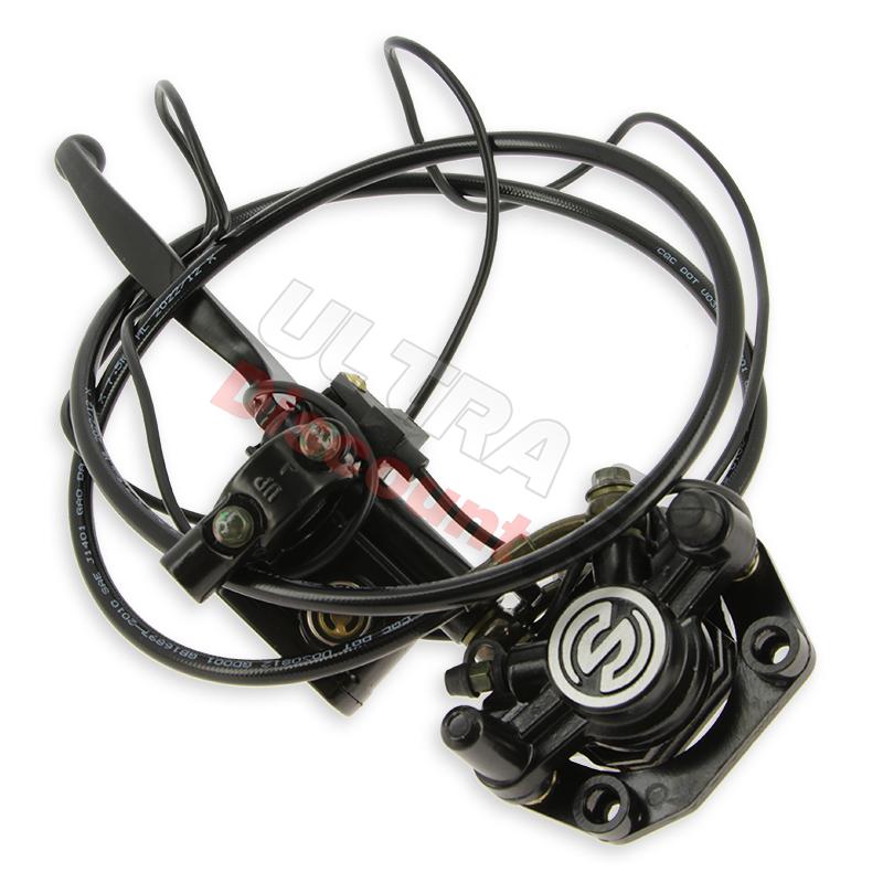 Complete Front Brake Assy for CityCoco (type2) black, Citycoco spare parts Complete Front Brake Assy for CityCoco (type2) black, Citycoco spare parts