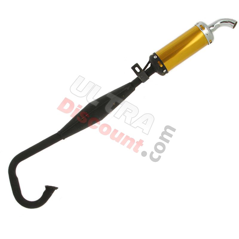Stock Exhaust for Pocket Supermoto Gold, Supermoto pocket Spare Parts Stock Exhaust for Pocket Supermoto Gold, Supermoto pocket Spare Parts
