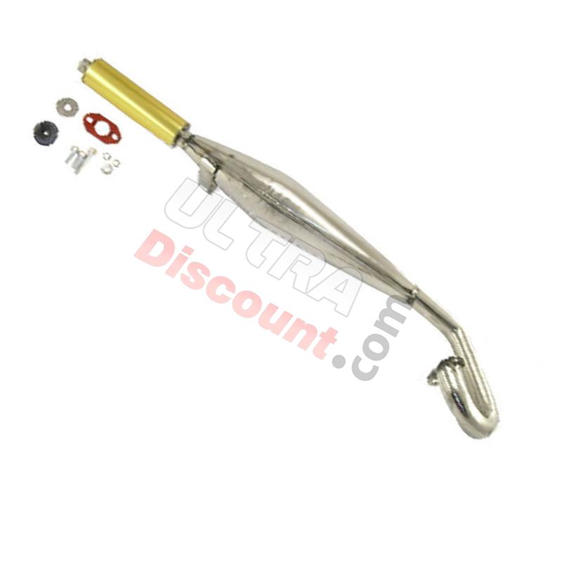 Custom Stainless Steel Exhaust for ATV Pocket Quad (type 1) - Gold, Pocket Quad Spare Parts Custom Stainless Steel Exhaust for ATV Pocket Quad (type 1) - Gold, Pocket Quad Spare Parts