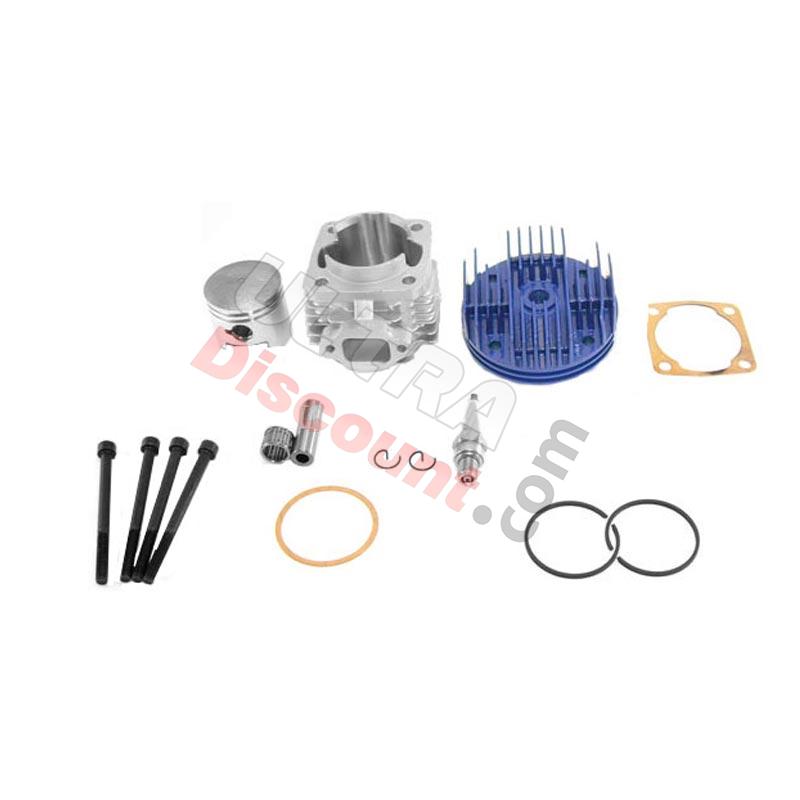 Head Kit 49cc for Pocket Bike - 4 transfer ports - 10mm axle (type A) - Blue, Pocket Quad Spare Parts Head Kit 49cc for Pocket Bike - 4 transfer ports - 10mm axle (type A) - Blue, Pocket Quad Spare Parts