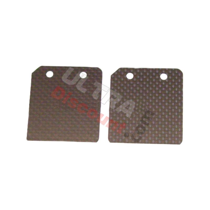 Pair of Carbon Reed Valve Blades for Polini (type B), Polini 911 GP3 Spare Parts