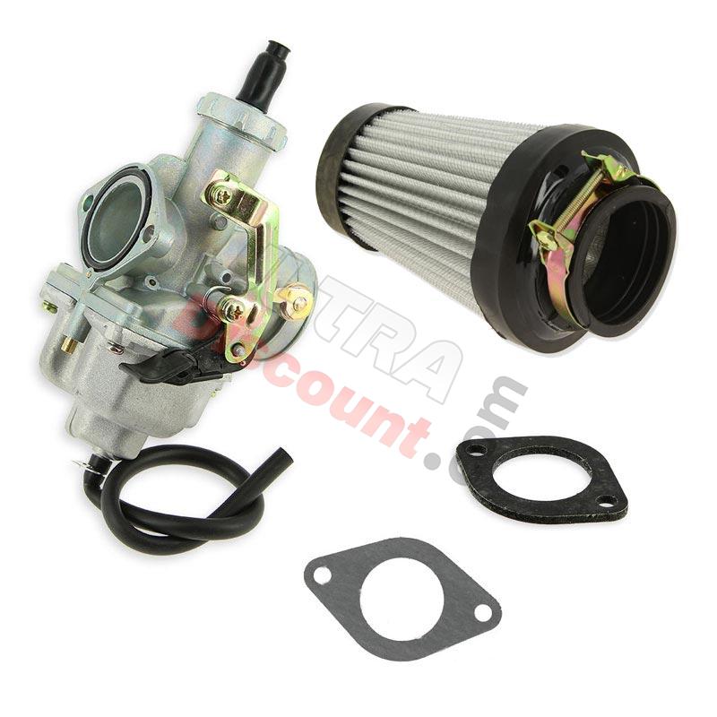 Kit for 30mm Carburetor + Adapter, 200cc Chinese ATV Parts