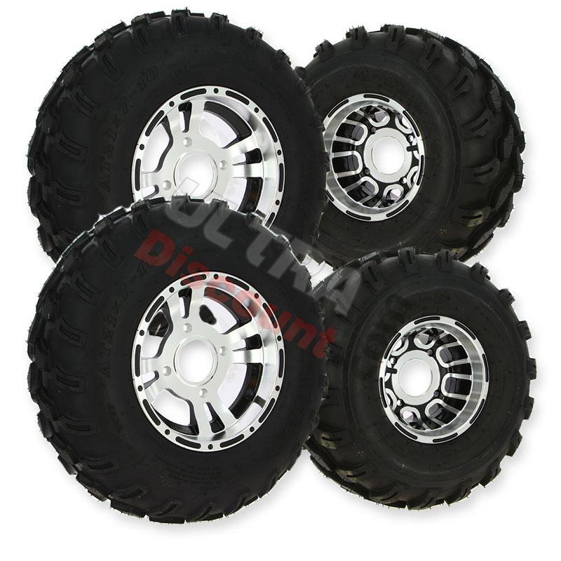 Set of 4 Wheels for ATV Shineray Quad 250cc STXE, Shineray Parts ATV 250 STXE