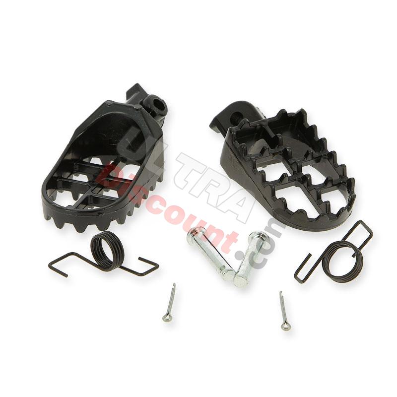 Custom Steel Made Foot Pegs for Dirt Bike - Black, Dirt Bike Spare Parts Custom Steel Made Foot Pegs for Dirt Bike - Black, Dirt Bike Spare Parts