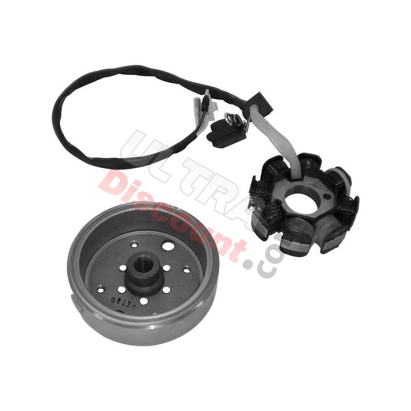 Magneto-Stator for Baotian Scooter BT49QT-11, Baotian Parts - BT49QT-11 Magneto-Stator for Baotian Scooter BT49QT-11, Baotian Parts - BT49QT-11