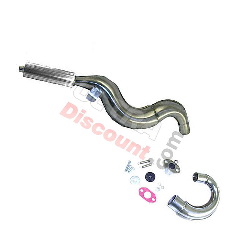 R1 Racing Exhaust for Pocket Bike - Alu, Pocket Quad Spare Parts R1 Racing Exhaust for Pocket Bike - Alu, Pocket Quad Spare Parts