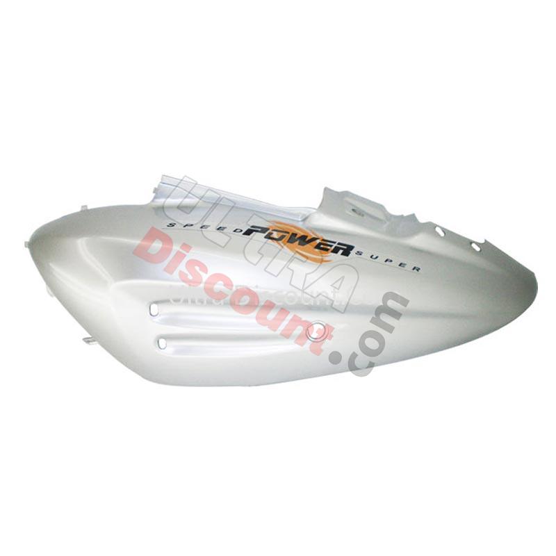 Left Side Fairing for Jonway Scooter YY50QT-28A (type 1) - Gray-Orange, Jonway Scooter Parts