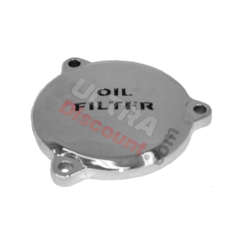 Oil Filter Housing Cover for ATV Shineray Quad 300cc - Alu, Shineray Spare Parts ATV 300cc