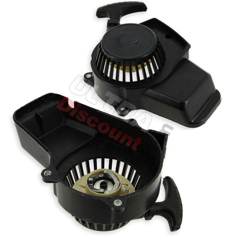 Plastic Recoil Starter + Aluminum Sprocket for Pocket Bike, Pocket Bike Spare Parts