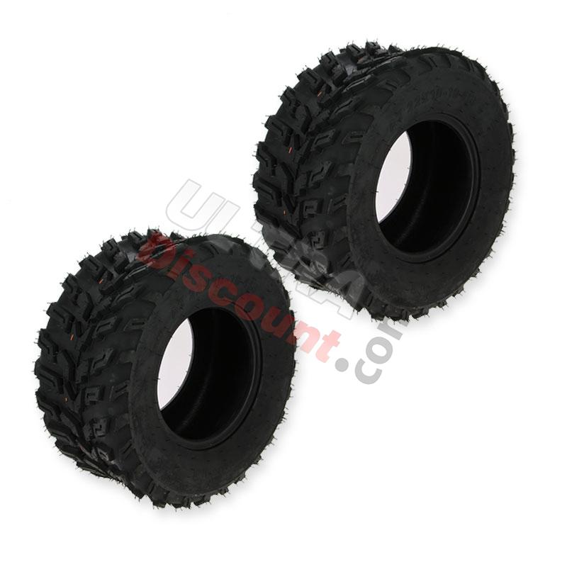 Pair of Rear Tires for ATV Shineray Quad 350cc ST-E - AT 22x10.00-10, Shineray Spare Parts ATV 350cc Pair of Rear Tires for ATV Shineray Quad 350cc ST-E - AT 22x10.00-10, Shineray Spare Parts ATV 350cc