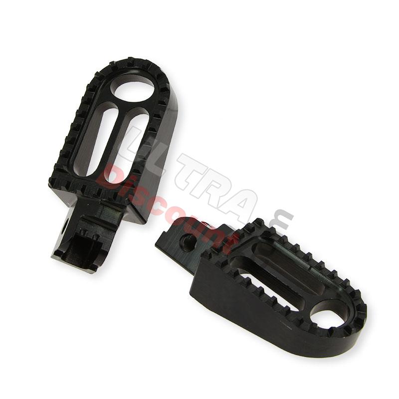 Custom Aluminum Foot Pegs for Dirt Bike - Black, Dirt Bike Spare Parts