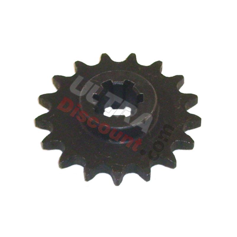 15 Tooth Front Sprocket for ATV Pocket Quad, Pocket Quad Spare Parts 15 Tooth Front Sprocket for ATV Pocket Quad, Pocket Quad Spare Parts
