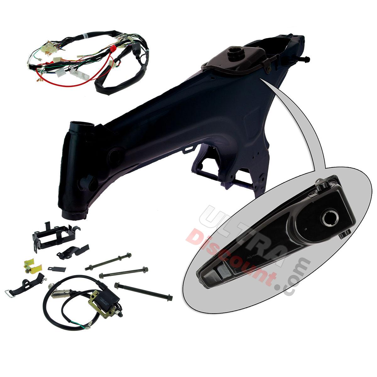Frame for Dax - upgrade from 2.5L to 5.5L - Black, Dax Skymax Parts