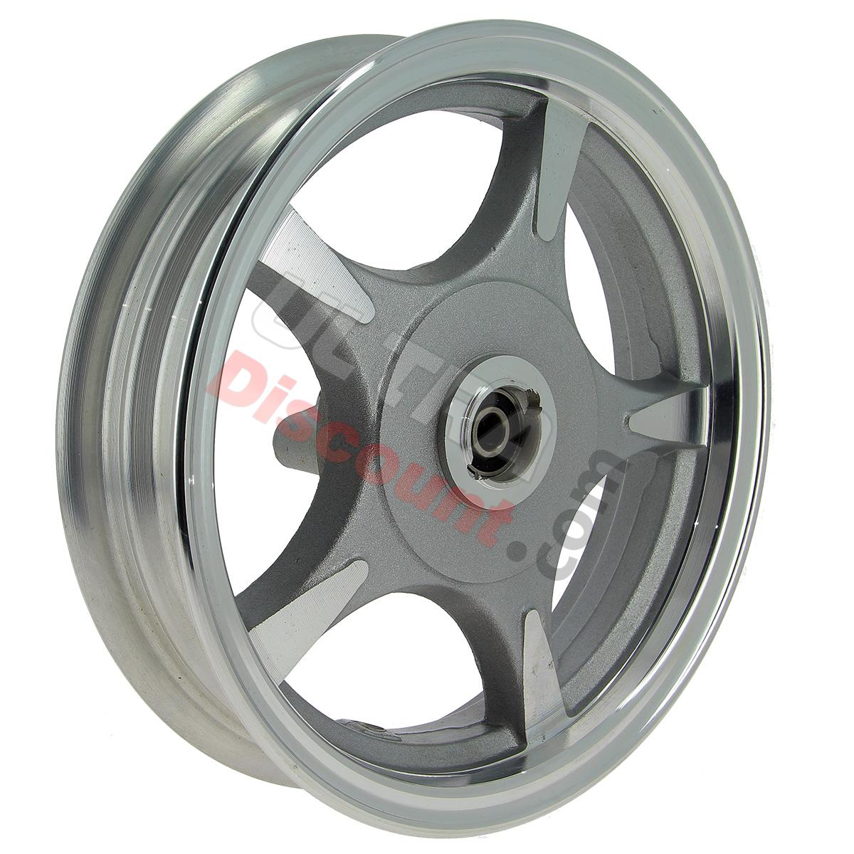 Front Aluminum Rim for Baotian Scooter BT49QT-9, Baotian Parts - BT49QT-9