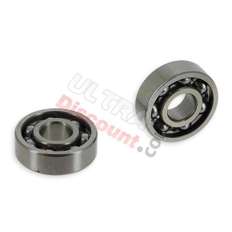 Pair of Wheel Bearings Baotian 50cc BT49QT-9 (6201), Baotian Parts - BT49QT-9
