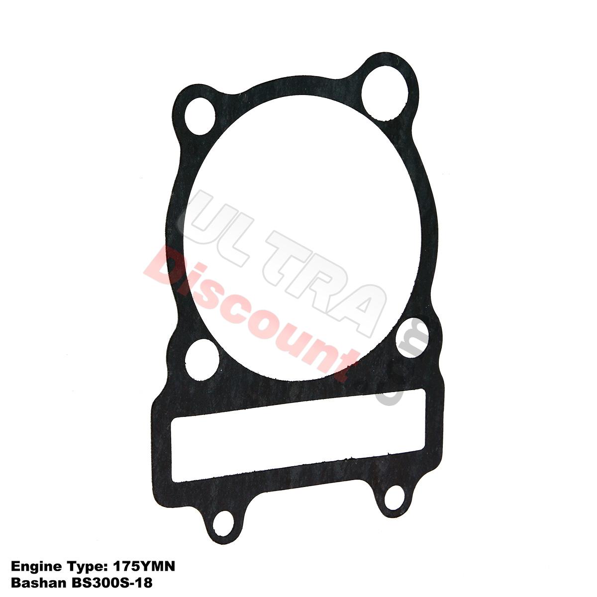 Cylinder Base Gasket for ATV Bashan Quad 300cc (BS300S-18), Bashan Parts ATV 300cc BS300S18 Cylinder Base Gasket for ATV Bashan Quad 300cc (BS300S-18), Bashan Parts ATV 300cc BS300S18