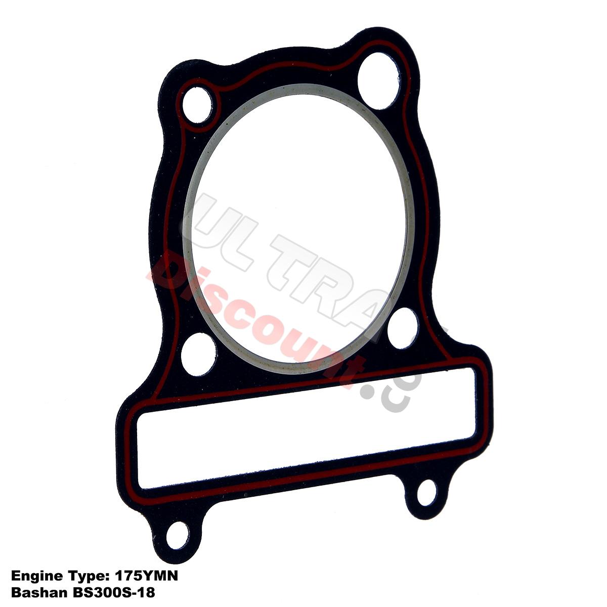 Cylinder Head Gasket for ATV Bashan Quad 300cc (BS300S-18), Bashan Parts ATV 300cc BS300S18
