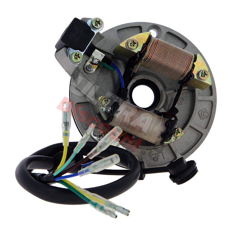 Stock Ignition Assy for Dirt Bike 50 - 125cc type 4, Dirt Bike Spare Parts