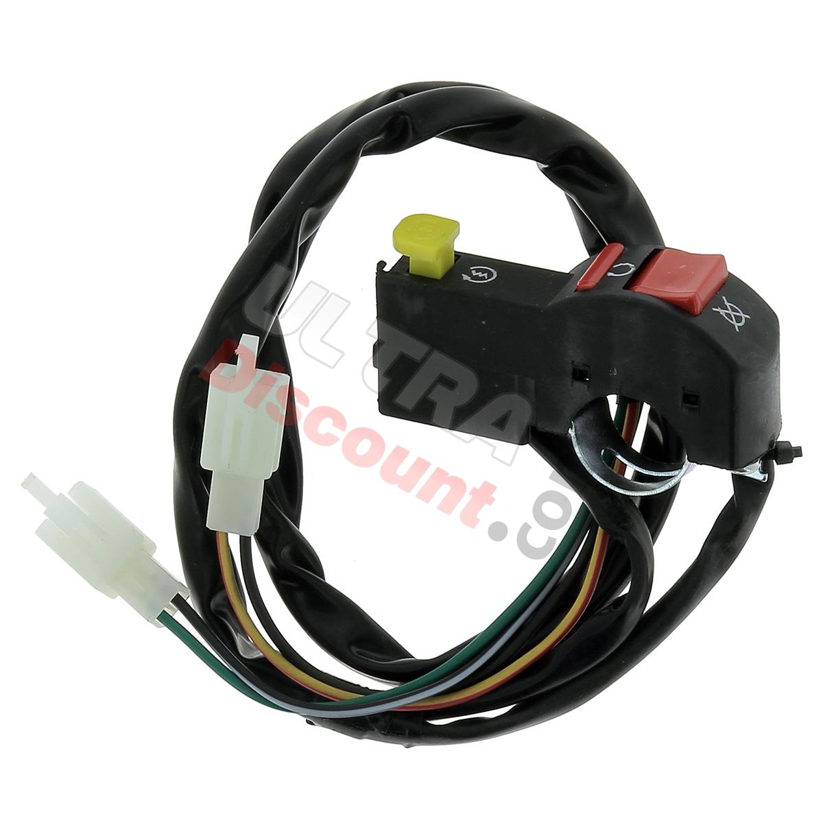 Kill Switch with Start Button for Dirt Bike (Type 2), Dirt Bike Spare Parts