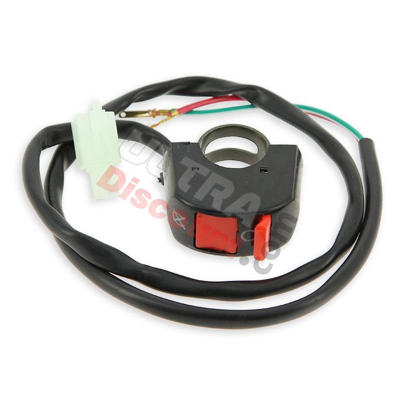 Kill Switch for Quad, Parts ATV 110cc - 125cc