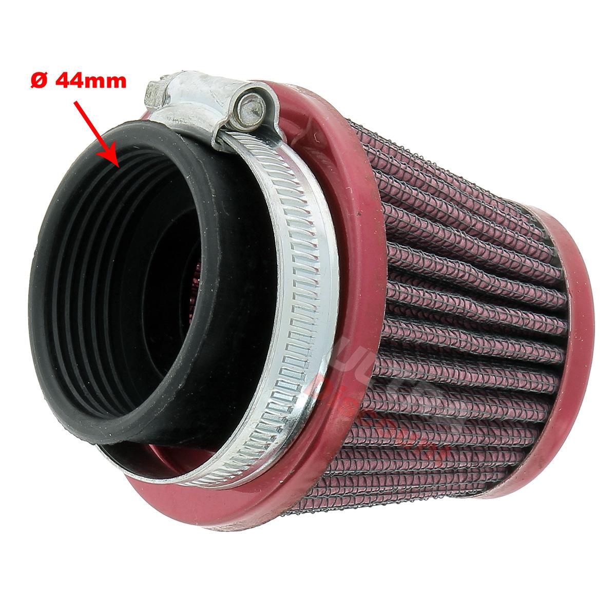 Large scone airfilter for Dirt Bike Ø44mm, Dirt Bike Spare Parts
