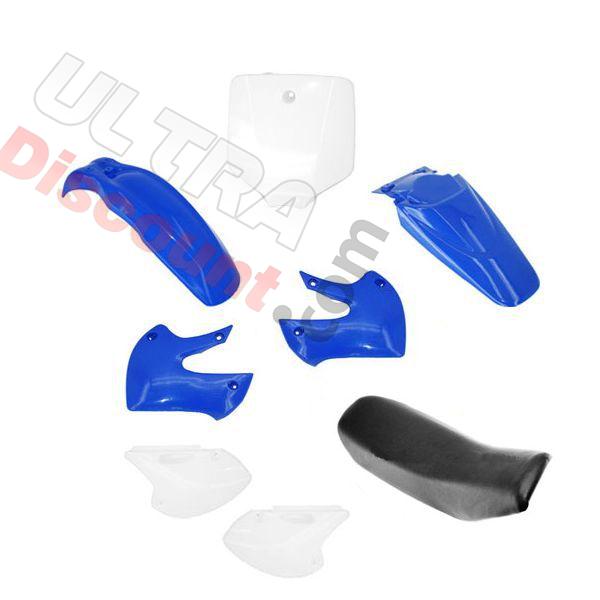 Fairing + Seat for Dirt Bike 125cc ~ 250cc - Blue, Dirt Bike Spare Parts Fairing + Seat for Dirt Bike 125cc ~ 250cc - Blue, Dirt Bike Spare Parts