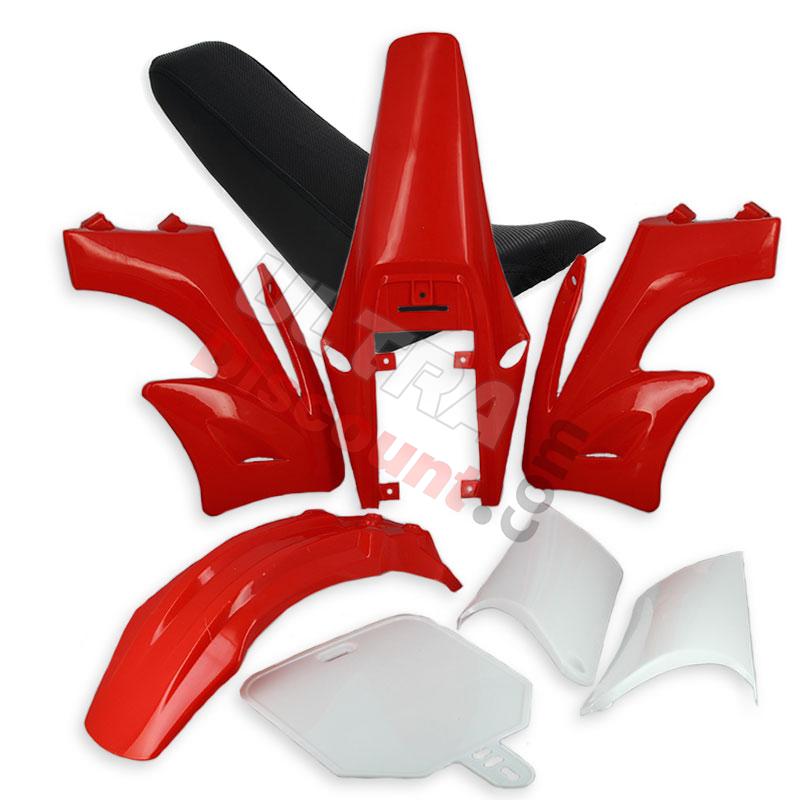 Fairing for Dirt Bike AGB27 - Red, Dirt Bike Spare Parts