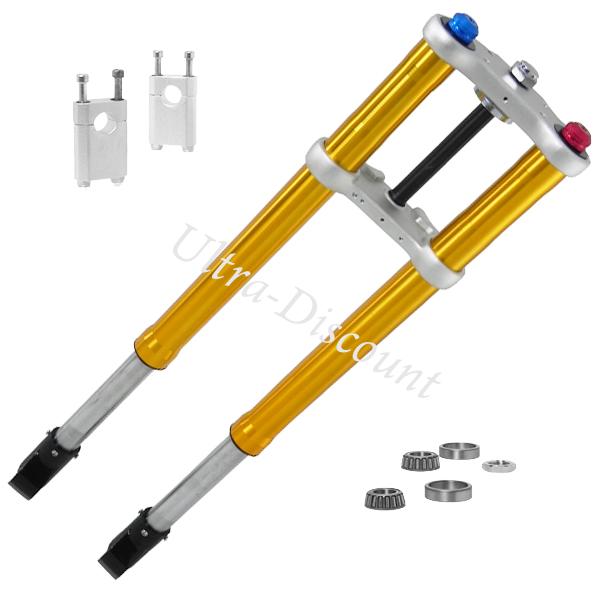 Complete Premium Front Fork for Dirt Bike - 845mm (for 15mm wheel axles), Dirt Bike Spare Parts
