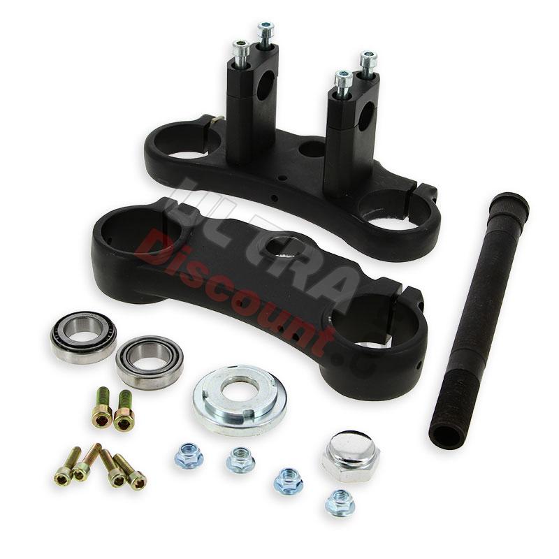 Complete Front Fork Yoke 48x48x160 for Dirt Bike - BLACK, Dirt Bike Spare Parts