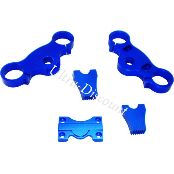 Custom Triple Tree for Dirt Bike - Blue, Dirt Bike Spare Parts Custom Triple Tree for Dirt Bike - Blue, Dirt Bike Spare Parts