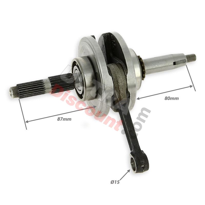 Crankshaft for Dirt Bike 125cc 1P54FMI, Dirt Bike Spare Parts Crankshaft for Dirt Bike 125cc 1P54FMI, Dirt Bike Spare Parts
