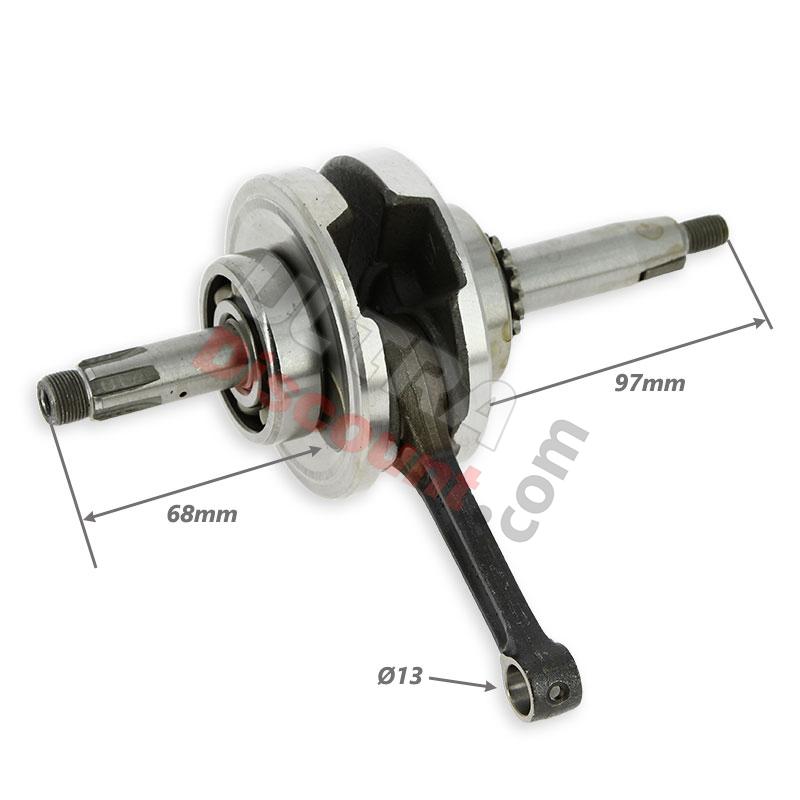 Crankshaft for Dirt Bike 125cc (type 2), Dirt Bike Spare Parts
